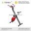 TOPKO Body Fit Magnetic Resistance Gym Folding Upright Exercise Magnetic Bike