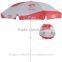 Logo customized printed advertising beach umbrella for advertising