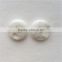 fashion design white button resin button decorative button