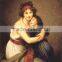 Wide Format Roll Inkjet polyester canvas for modern woman oil painting