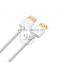 White ABS Shell Slim HDMI cable Supports Ethernet, 4K, UltraHD, 3D and Audio Return
