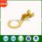 Bending process custom brass wire terminal,wire fuse iron and brass terminal,hot-sale special brass ring terminal lug