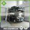 automated double deck car parking system two post hydraulic car parking lift with CE