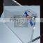 Promotion acrylic table tent stand with screw/acrylic photo frame