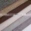 New arrival sofa fabric 100% polyester cation heather color sofa fabric combined with fleece popular in furniture fabric