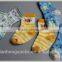 Cute baby knitted anti slip socks little bee cotton socks soft floor socks