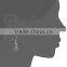 silver jewelry zinc alloy plant dangle silver earrings jewelry for women