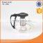 Hot Selling 1800ml Clear Borosilicate Glass Tea Pot With Plastic Lid Handle and Strainer