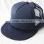 Various color 100% polyester sample free flat cap/ snapback trucker cap