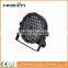 1w led flat par light RGB 54x1w led par can for stage