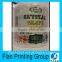custom self adhesive food label/transparent label