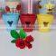 Heart pattern ceramic table planter garden planter flower pot for webbing and valentine's day decoration