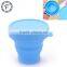 Healthy life FDA grade silicone folding cup for gift collapsible silicone cup