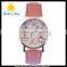 WJ-5474 classic vintage map personality high quality attractive girls leather watch
