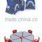 kids plastic adjustable height table and chair nursery school furniture