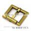 19.5mm brush brass buckle with roller