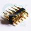 2.54 mm SMT male female double row 10pin pogo pin connector electronical contact pin