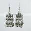 Great Oxidized Jhumka 925 Sterling Silver Earring, Indian Fashion Silver Jewellery, Silver Jewellery 925