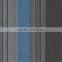 Good Color Fastness Rubber Bottom Nylon Office Carpet Tiles for commercial use