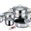 12 pcs Stainless Steel Cookware Set Royalty Line cookware/Non stick cookware