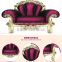 2016 Top Sale Modern Design Antique Frence Style Sofa For Wedding