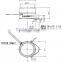 Low Noise Metal Gears 5rpm Hysteresis Motor TH-204-SG For Vending machines