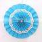 Blue Paper Fans Backdrop Hanging Paper Fans Decoration Vintage Collection HANGING FANS Wedding Decoration