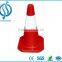 Red and White Rubber Road Cone