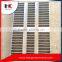 Hot dip galvanized steel grating