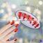 Beautdy product leopard designed ABS artificial nail tips full cover color manicure false nail art tips