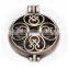 100pcs Antique Bronze Gold Silver Essential Oils Necklace Photo Locket Filigree Vintage Floating Lockets Hollow Pendant