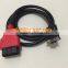 wire harness assembly rs232 cable DB9P female to obdii connector for obd diagnostic
