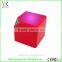 Factory wholesale wireless mini bluetooth speaker with fm function and led light