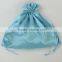 2016 pink satin hair packaging bag wholesales