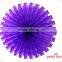craft tissue paper flower fans kit for wedding decoration