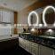 Lamxon bathroom led lighted mirrors ,illuminated mirror for luxury hotel bathroom design