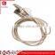 2016 popular mobile phone accessories MFI certified 2 in 1 usb charging cable