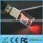 Hot selling usb flash drive led light with custom laser engraving logo and optional capacity 2G, 4G, 8G, 16G, 32G