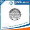 2016 Factory new design metal silver coin with lowest price