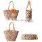 Newest straw women basket bag,straw basket bag