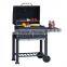 Helmet shaped induction balcony hanging bbq grill