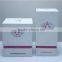 OEM custom design accept glass reed diffuser bottle with luxury white packing box