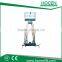 Mobile hydraulic 8m telescopic mast climbing work platform