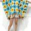 vintage retro HIPPIE BOHO Tie dye festival music beach fringe shirt tunic tent kaftan cover up PLUS Block colors