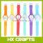 2016 New Arrival Cute Candy Color Silicone Women Watch Quartz Fashion Casual Watch