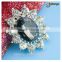 2016 rhinestone magnetic big brooches for wedding decoration wholesale
