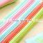 Wholesale Rainbow Multi-zip Custom Canvas Pencil Case for School