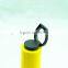 2*D Emergency lamp 1blub Rubber Cheap Plastic Flashlight with hook