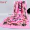 2016 New Design 100% Arcylic Women Ladies Winter Scarf Shawls Wrap Printed Coins and Floral Pattern Tassel