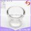 high transparency clear cheap glass candle jar or candle holder